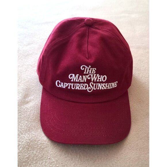 The Man Who Captured Sunshine Other - The Man Who Captured Sunshine Baseball Hat Wine OS Unisex Casual Hipster NWOT